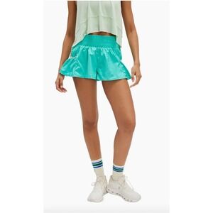 FP Movement By Free People Get Your Flirt On Shorts Women's Small Seafoam NWOT